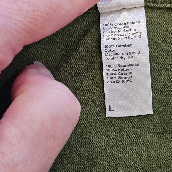 American Apparel Kids San Francisco Haight Ashbury Graphic Tee Olive Green L - Picture 5 of 6